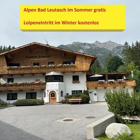 Ferienwohnung W5 Haus Ganghofer Leutasch Exterior foto