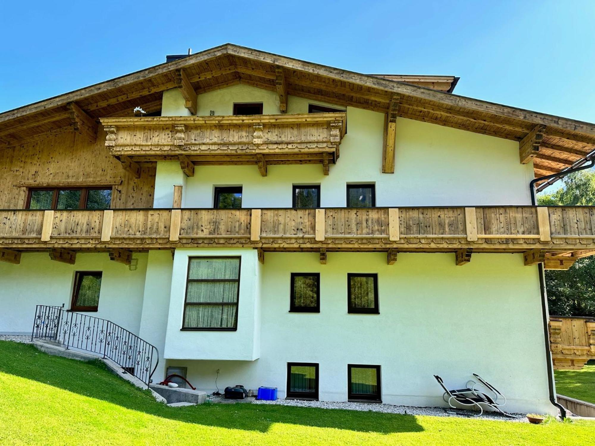 Ferienwohnung W5 Haus Ganghofer Leutasch Exterior foto