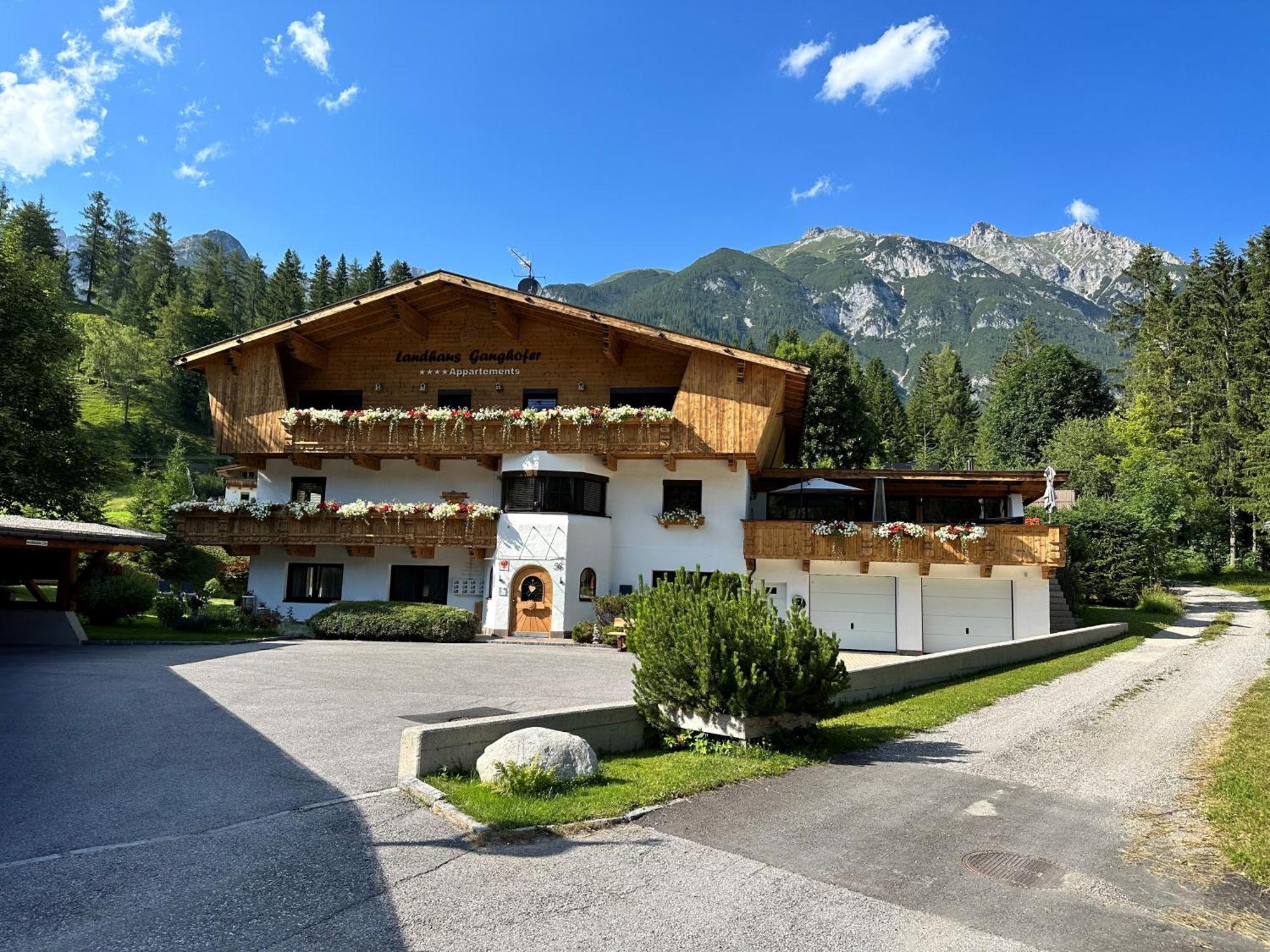 Ferienwohnung W5 Haus Ganghofer Leutasch Exterior foto